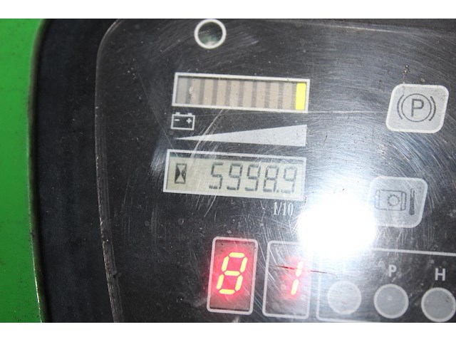 Heftruck cesab blitz 150 met hef-, neig- , klem- en shift-functie. bouwjaar onbekend. afgelezen urenstand 5... - afbeelding 4 van  8