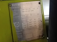 Heftruck, clark, c500 y100 lpg, 1990 - afbeelding 19 van  21