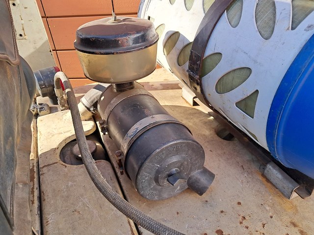 Heftruck, datsun, fg25, beige / blauw, 1996 - afbeelding 5 van  22