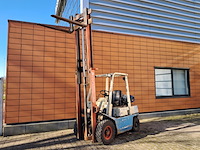 Heftruck, datsun, fg25, beige / blauw, 1996 - afbeelding 12 van  22