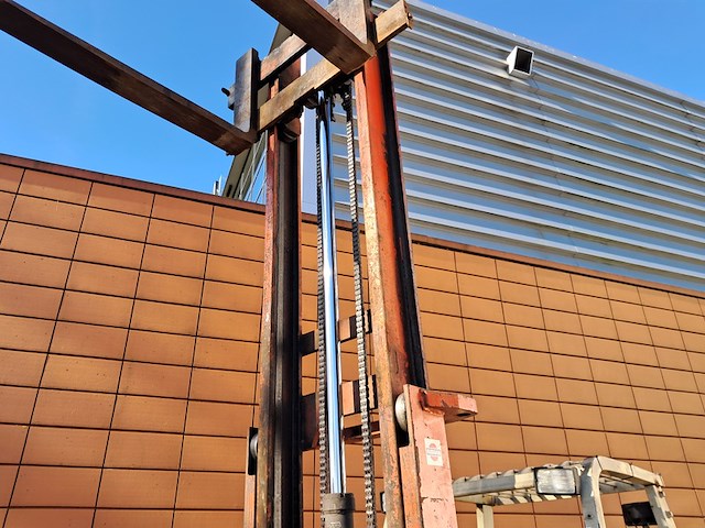 Heftruck, datsun, fg25, beige / blauw, 1996 - afbeelding 16 van  22