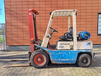 Heftruck, datsun, fg25, beige / blauw, 1996 - afbeelding 19 van  22