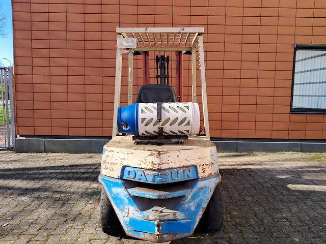 Heftruck, datsun, fg25, beige / blauw, 1996 - afbeelding 20 van  22