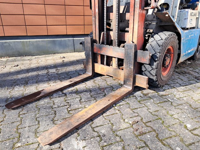 Heftruck, datsun, fg25, beige / blauw, 1996 - afbeelding 21 van  22