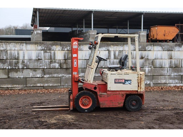 Heftruck datsun ub02 elektrisch 2500kg 3.5m - afbeelding 1 van  1