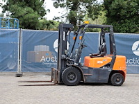Heftruck doosan d25g diesel 2500kg 5.9m 2016 - afbeelding 1 van  1