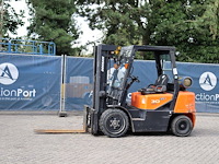 Heftruck doosan g30g lpg 3000kg 5.9m 2017 - afbeelding 1 van  1