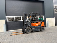 Heftruck doosan gx25 lpg 2500kg 2012 - afbeelding 1 van  1