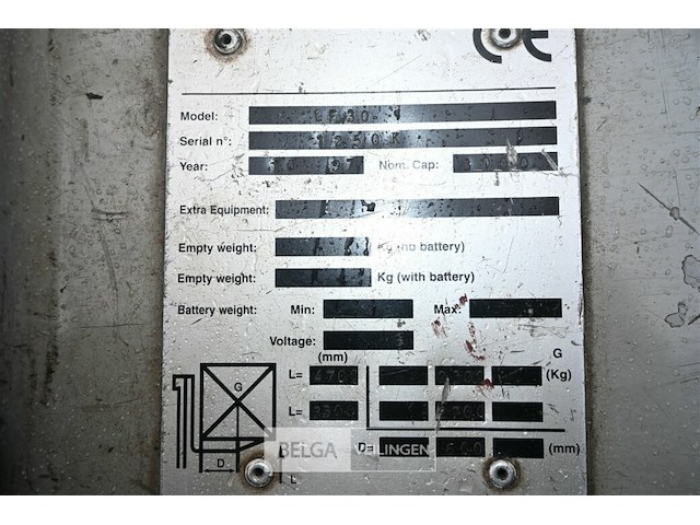 Heftruck halla/hyundai - afbeelding 16 van  20