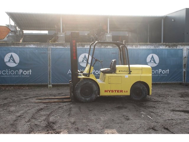 Heftruck hyster 5.0 diesel 5000kg - afbeelding 1 van  1