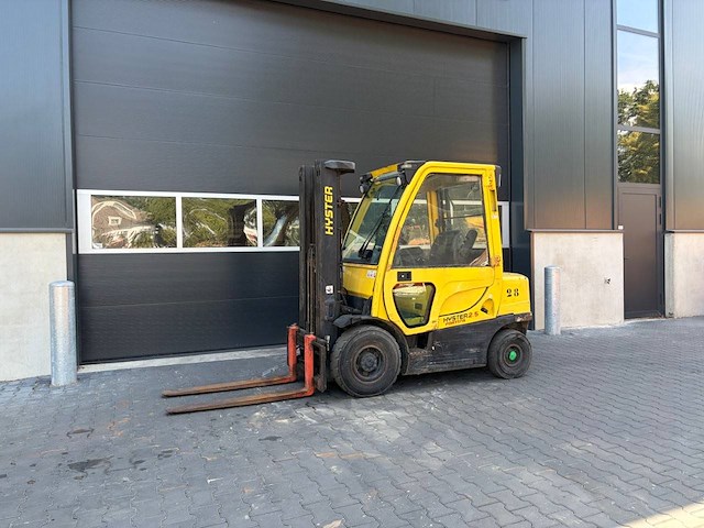 Heftruck hyster h2.5ft diesel 2500kg 4.95m 2007 - afbeelding 1 van  1