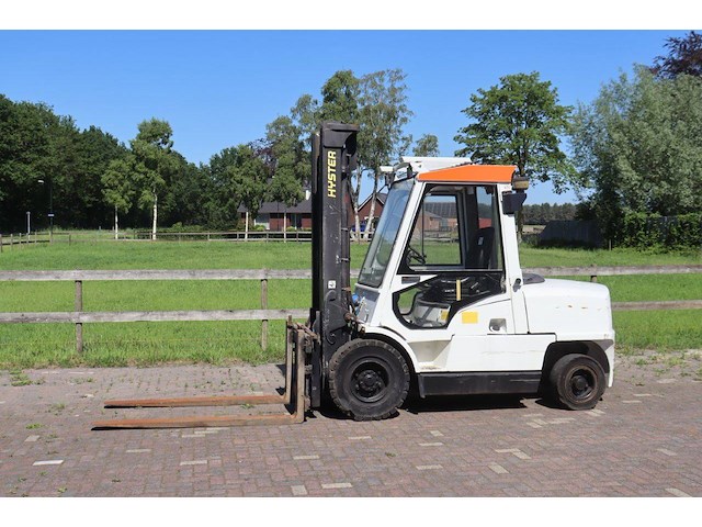Heftruck hyster h5.00xm diesel 3000kg 4.05m 2003 - afbeelding 1 van  1
