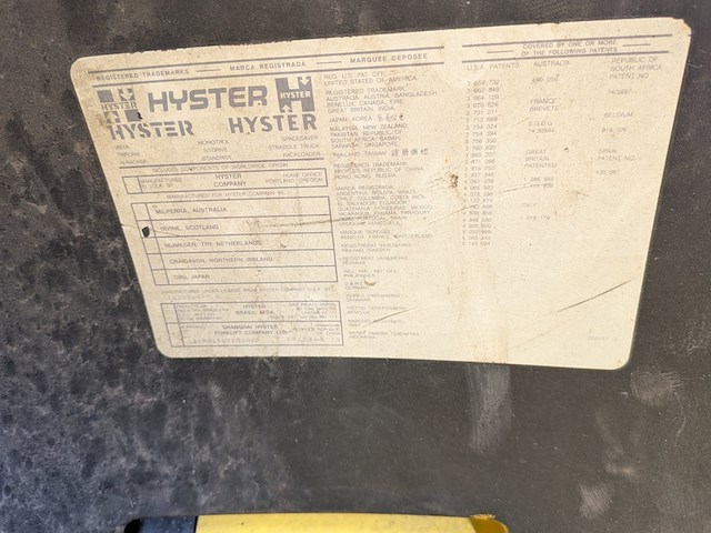 Heftruck, hyster, h5.50xm, 2002 - afbeelding 18 van  28