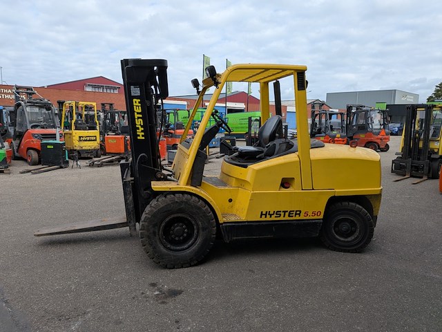Heftruck, hyster, h5.50xm, 2002 - afbeelding 23 van  28