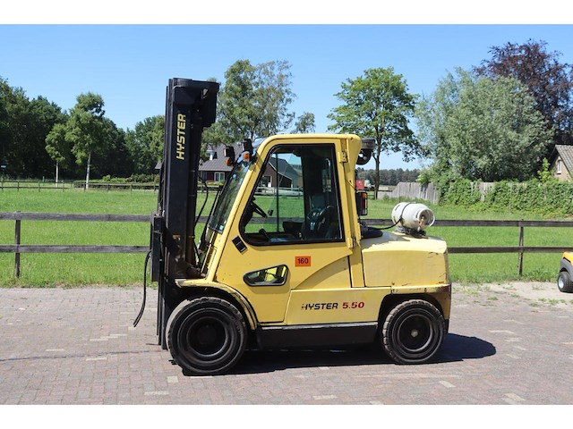 Heftruck hyster h5.50xm lpg 3500kg 5.75m 2004 - afbeelding 1 van  1