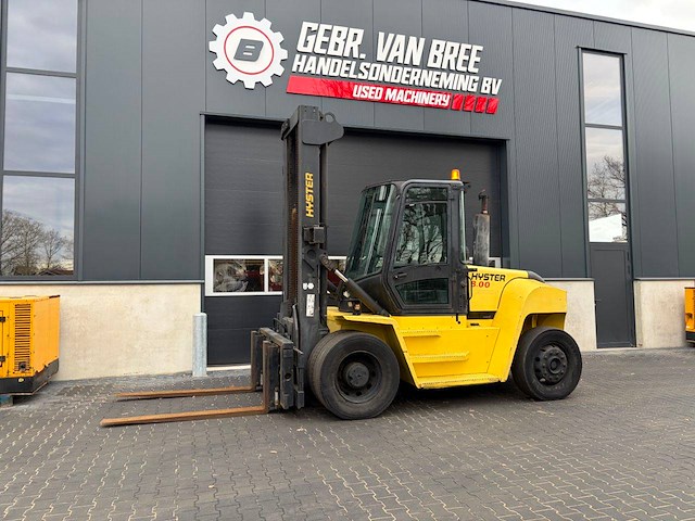 Heftruck hyster h8.00xm-6 diesel 6880kg 4.65m 2008 - afbeelding 1 van  1