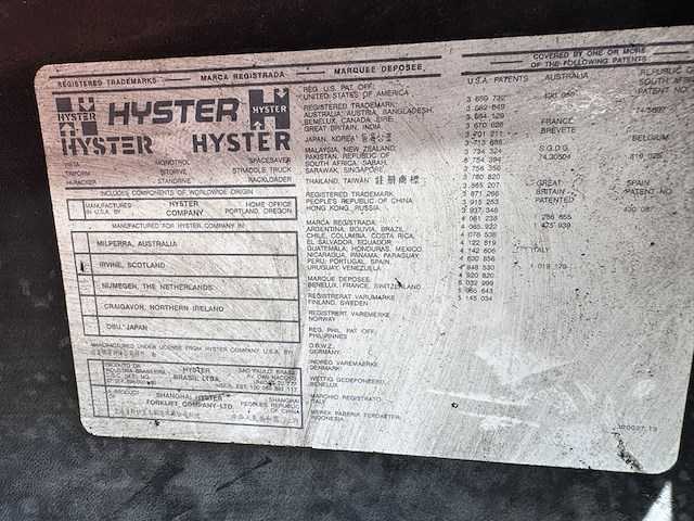 Heftruck, hyster, j3.00xm, blauw, 2001, elektrisch - afbeelding 4 van  15