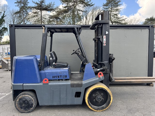 Heftruck, hyster, s7.00xl, blauw, 1990, gas - afbeelding 2 van  16
