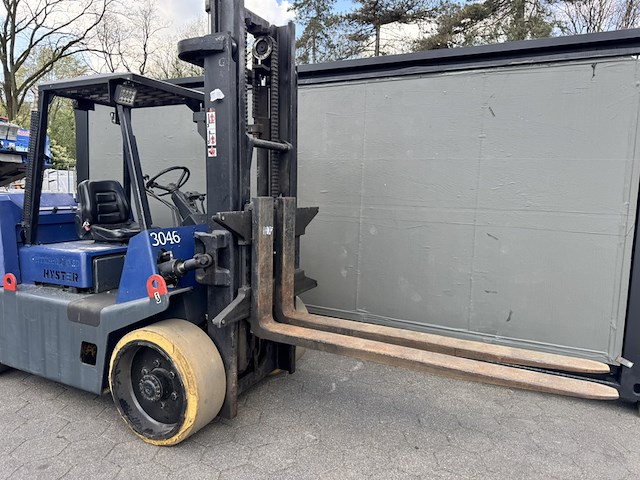 Heftruck, hyster, s7.00xl, blauw, 1990, gas - afbeelding 3 van  16