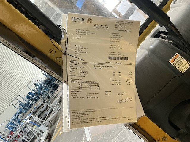 Heftruck, hyster, s7.0ft, geel, 2010, gas - afbeelding 6 van  18