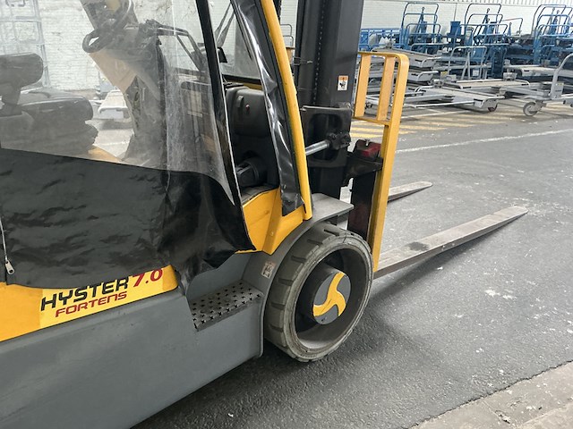 Heftruck hyster, s7.0ft, geel, bouwjaar 2010, gas - afbeelding 5 van  17