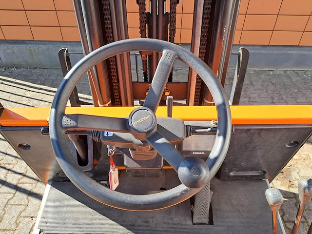 Heftruck, hyundai , hbf25ii, oranje, 2000 - afbeelding 9 van  19