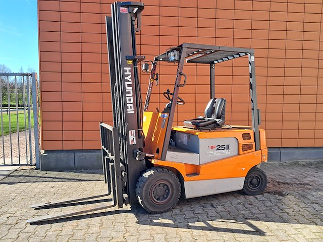 Heftruck, hyundai , hbf25ii, oranje, 2000 - afbeelding 1 van  19