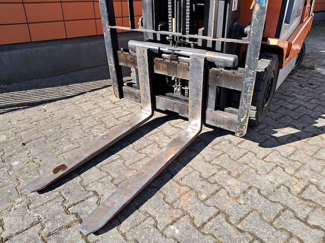 Heftruck, hyundai , hbf25ii, oranje, 2000 - afbeelding 12 van  19