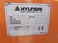 Heftruck, hyundai , hbf25ii, oranje, 2000 - afbeelding 15 van  19