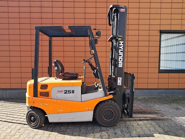 Heftruck, hyundai , hbf25ii, oranje, 2000 - afbeelding 19 van  19