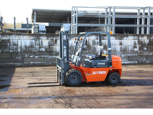 Heftruck jq power cpcd25 diesel 2500kg 3.0m 2025 nieuw - afbeelding 1 van  1