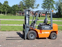 Heftruck jq power cpcd25 diesel 2500kg 3.0m 2025 nieuw