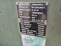 Heftruck , jungheinrich, dfg 16, 1999 - afbeelding 15 van  15