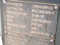 Heftruck, jungheinrich, dfg 425, 2006 - afbeelding 17 van  32