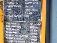 Heftruck, jungheinrich, dfg 540, 2005 - afbeelding 21 van  28