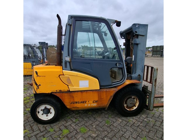 Heftruck, jungheinrich, dfg 540, 2005 - afbeelding 24 van  28