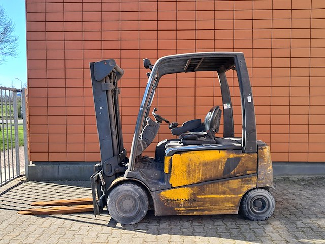 Heftruck, jungheinrich, efg 430, geel, 2011 - afbeelding 1 van  20