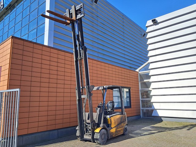 Heftruck, jungheinrich, efg 430, geel, 2011 - afbeelding 12 van  20