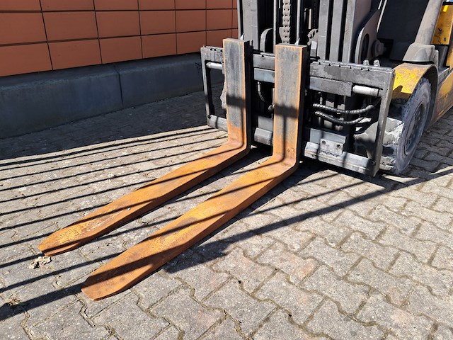 Heftruck, jungheinrich, efg 430, geel, 2011 - afbeelding 15 van  20