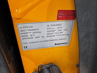 Heftruck jungheinrich, efg s30, geel, bouwjaar 2014, elektrisch - afbeelding 16 van  18