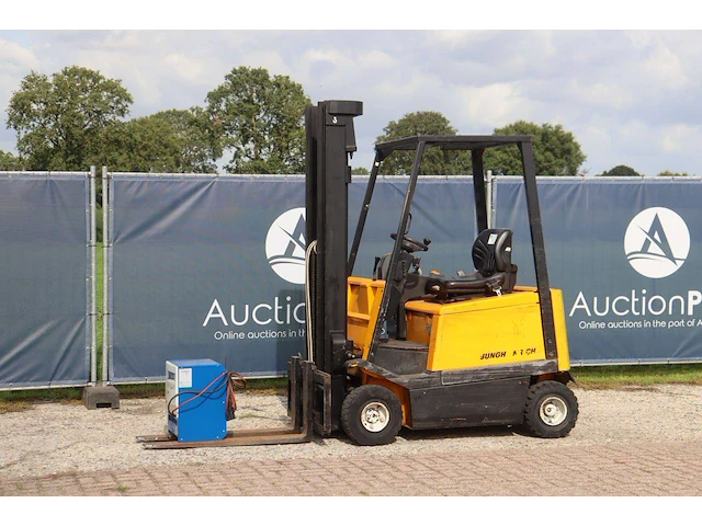 Heftruck jungheinrich efg-v16 elektrisch 1600kg 5.5m 1996 - afbeelding 1 van  1