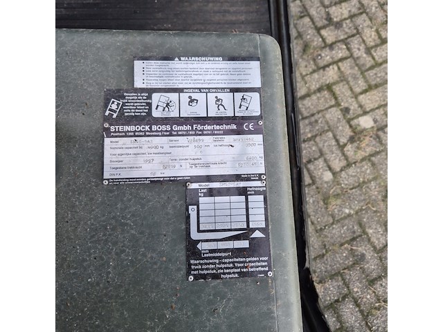 Heftruck , jungheinrich, sh 40, 1997 - afbeelding 10 van  23