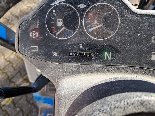 Heftruck, jungheinrich, tfg25bk, blauw, 2003 - afbeelding 2 van  15