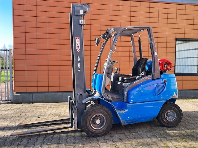 Heftruck, jungheinrich, tfg25bk, blauw, 2003 - afbeelding 1 van  15