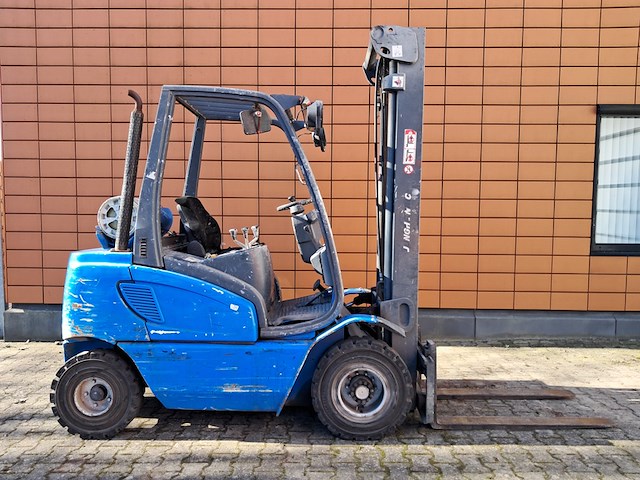 Heftruck, jungheinrich, tfg25bk, blauw, 2003 - afbeelding 10 van  15