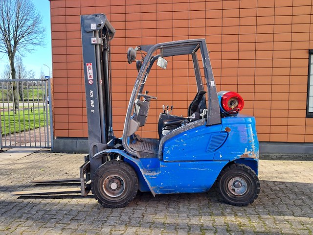 Heftruck, jungheinrich, tfg25bk, blauw, 2003 - afbeelding 12 van  15