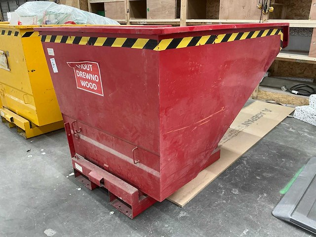 Heftruck kantelbak (1100l) - afbeelding 1 van  5