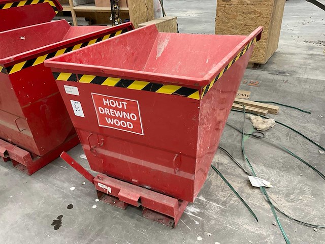 Heftruck kantelbak (600l) - afbeelding 1 van  5