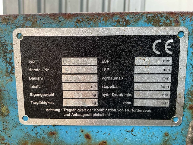 Heftruck kantelbak - afbeelding 6 van  6