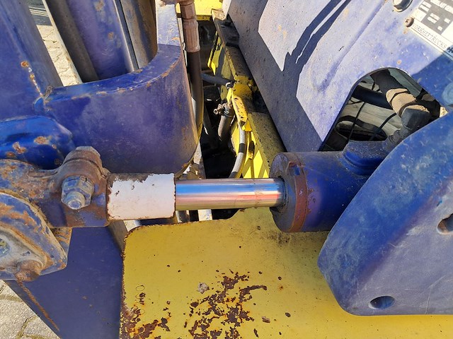 Heftruck, komatsu, fd30t12, geel / bauw, 1997 - afbeelding 2 van  25